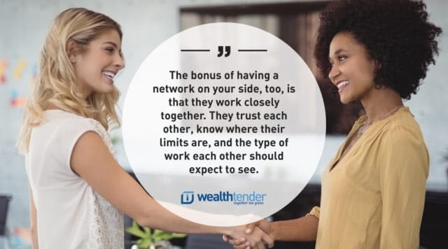 Quote - Bonus of having a trusted network