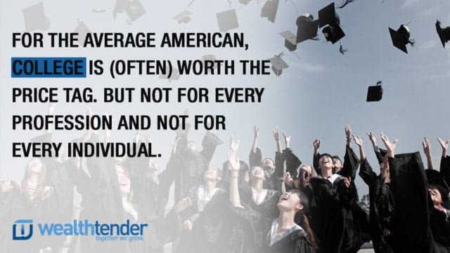 Quote - Is a college degree worth the long term debt?