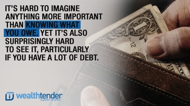 Quote - Hiding from Debt?